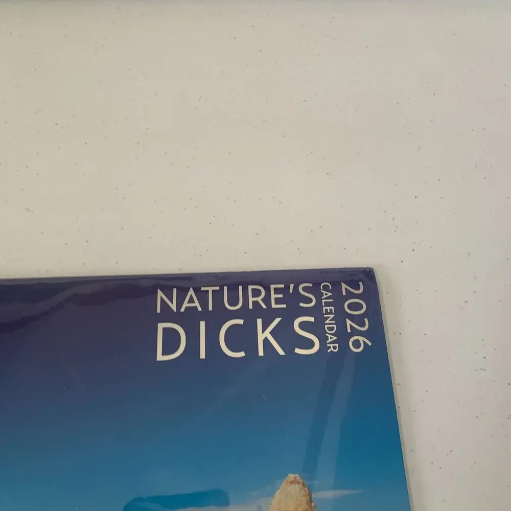 Nature's Dicks Calendar 2026 Gift Funny Calendar Joke Present Brand New Sealed